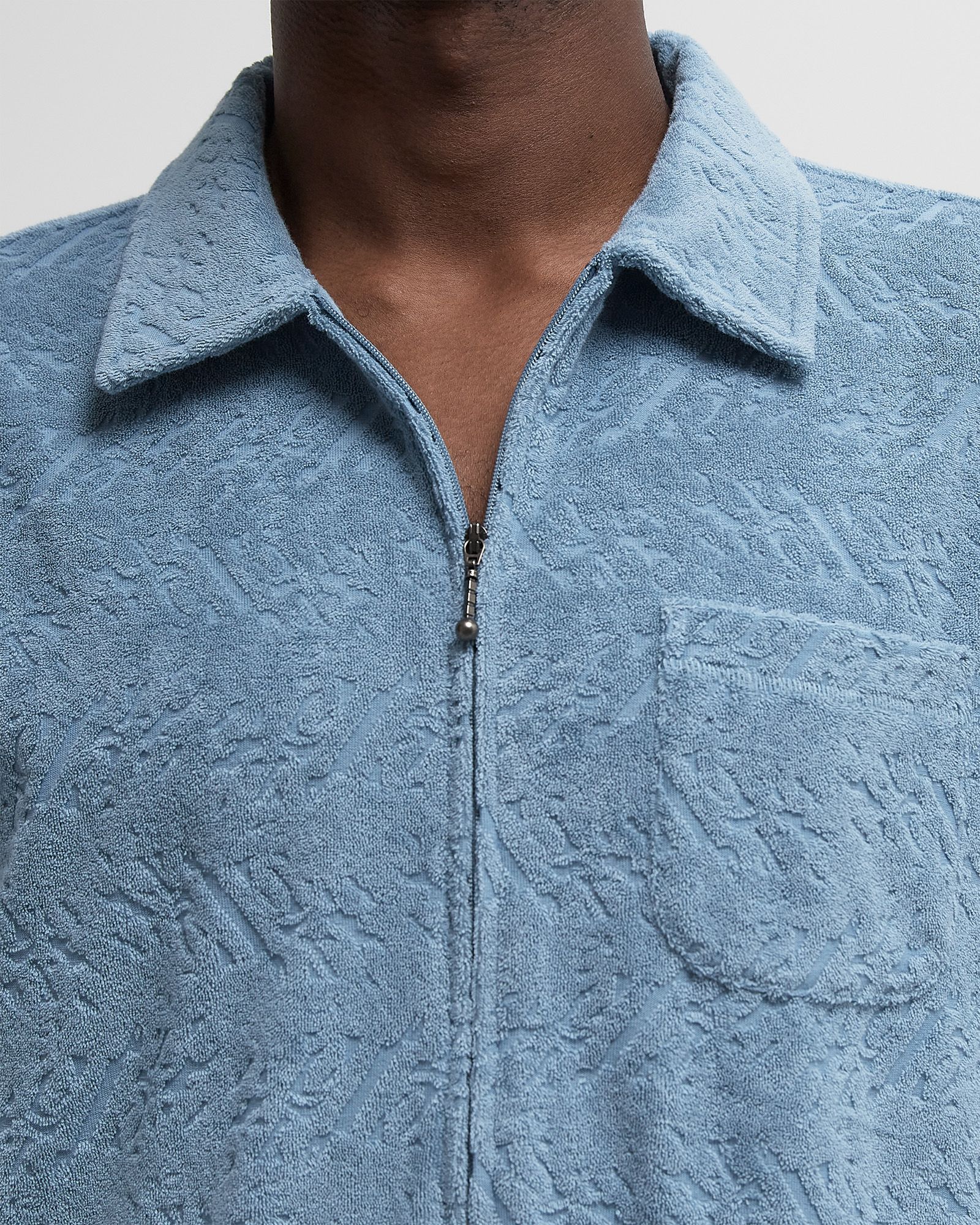Terry S/S Zip Shirt