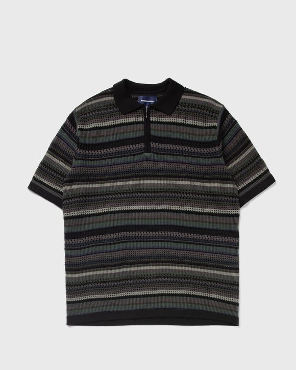 Striped S/S KnIt Polo