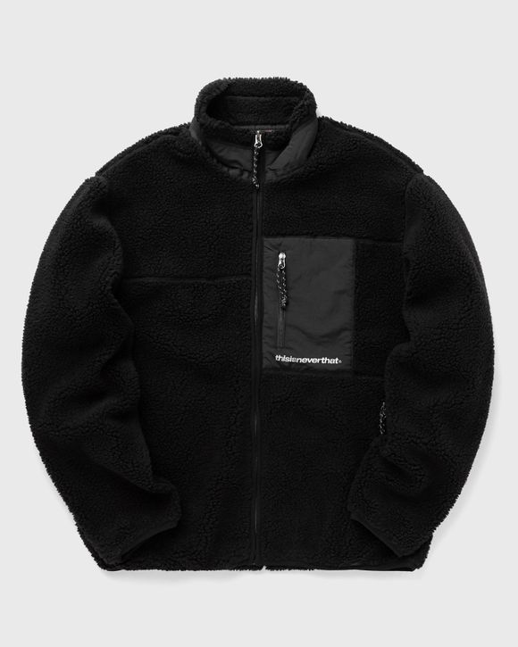 thisisneverthat SP Sherpa Fleece Jacket Black | BSTN Store