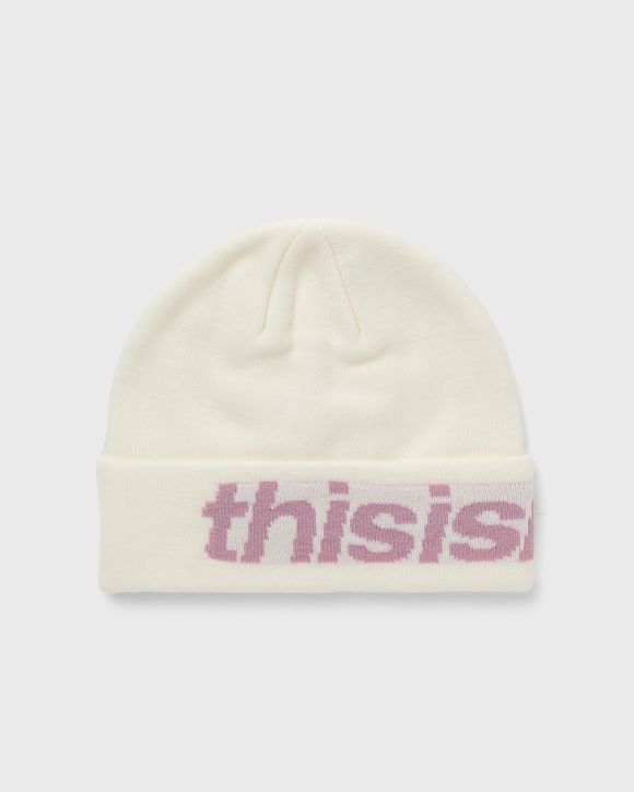 thisisneverthat SP-Logo Big Cuff Beanie White