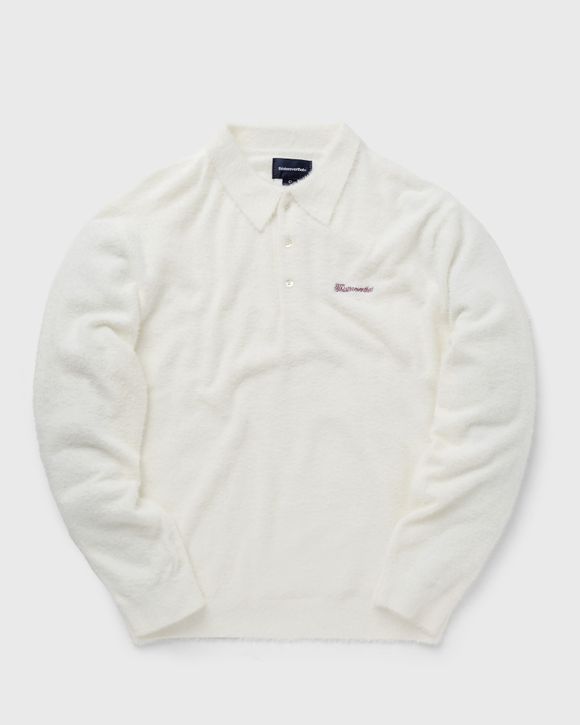 Script Shaggy Knit Polo