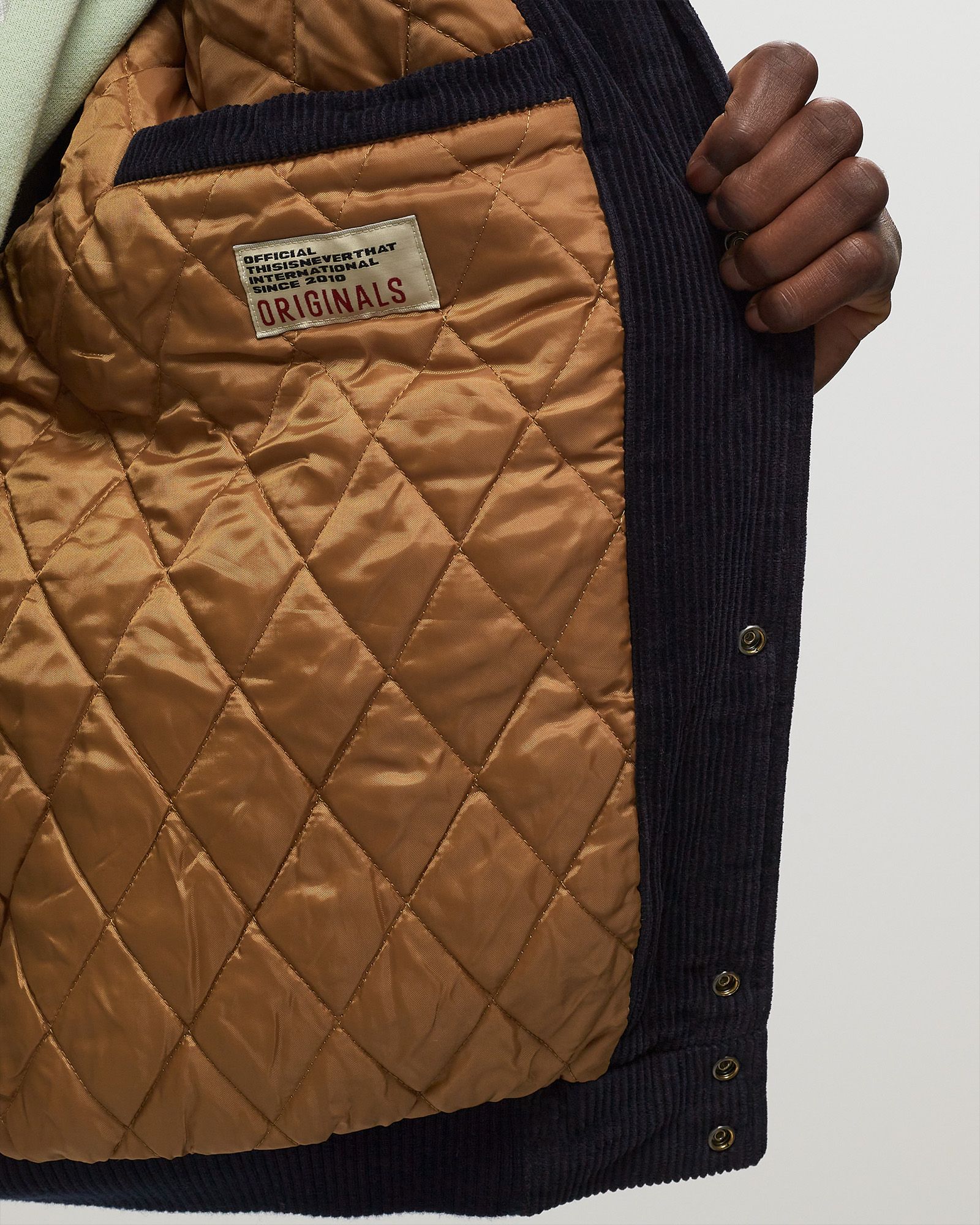 Fortuna Corduroy Varsity Jacket