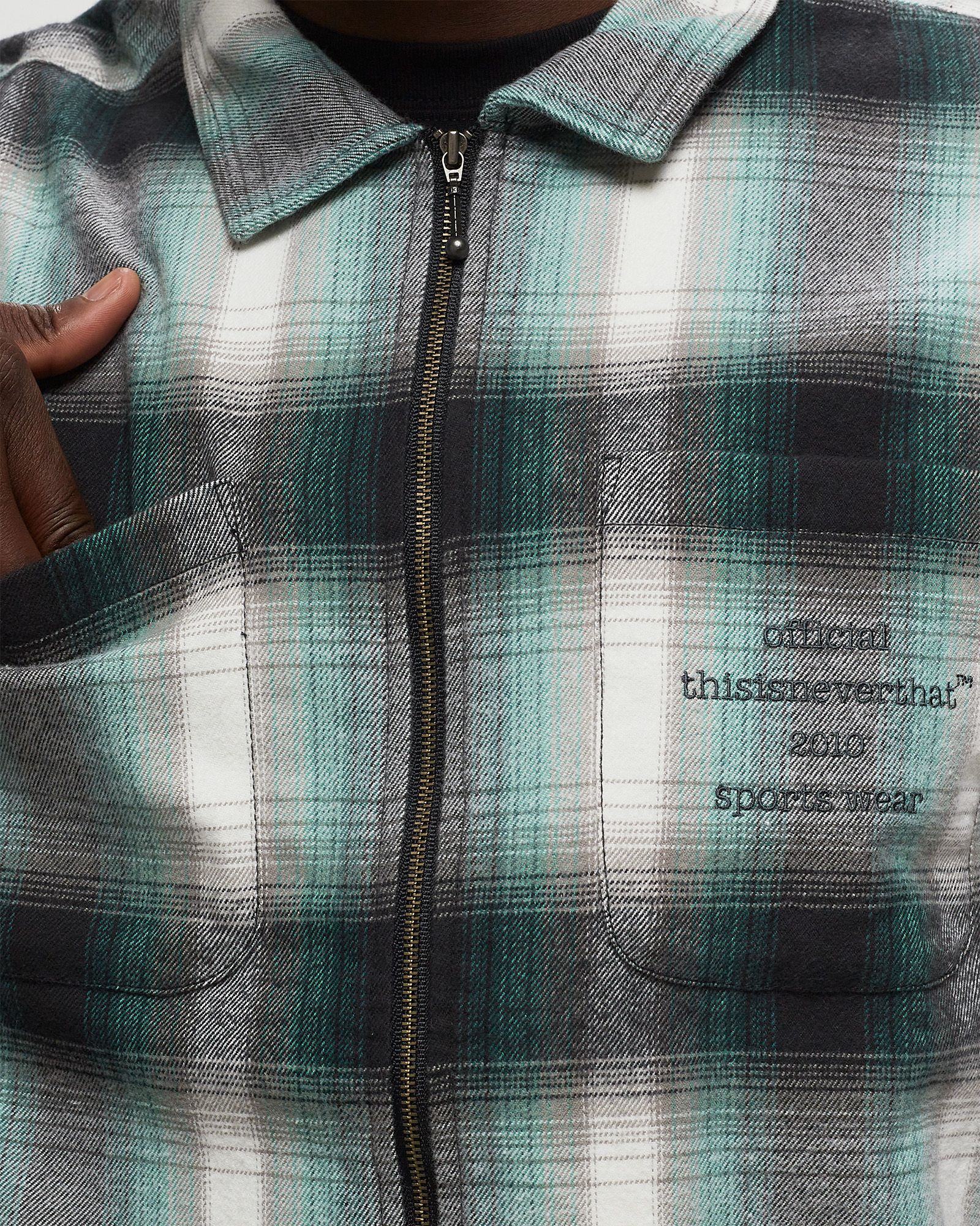 Flannel Zip Shirt
