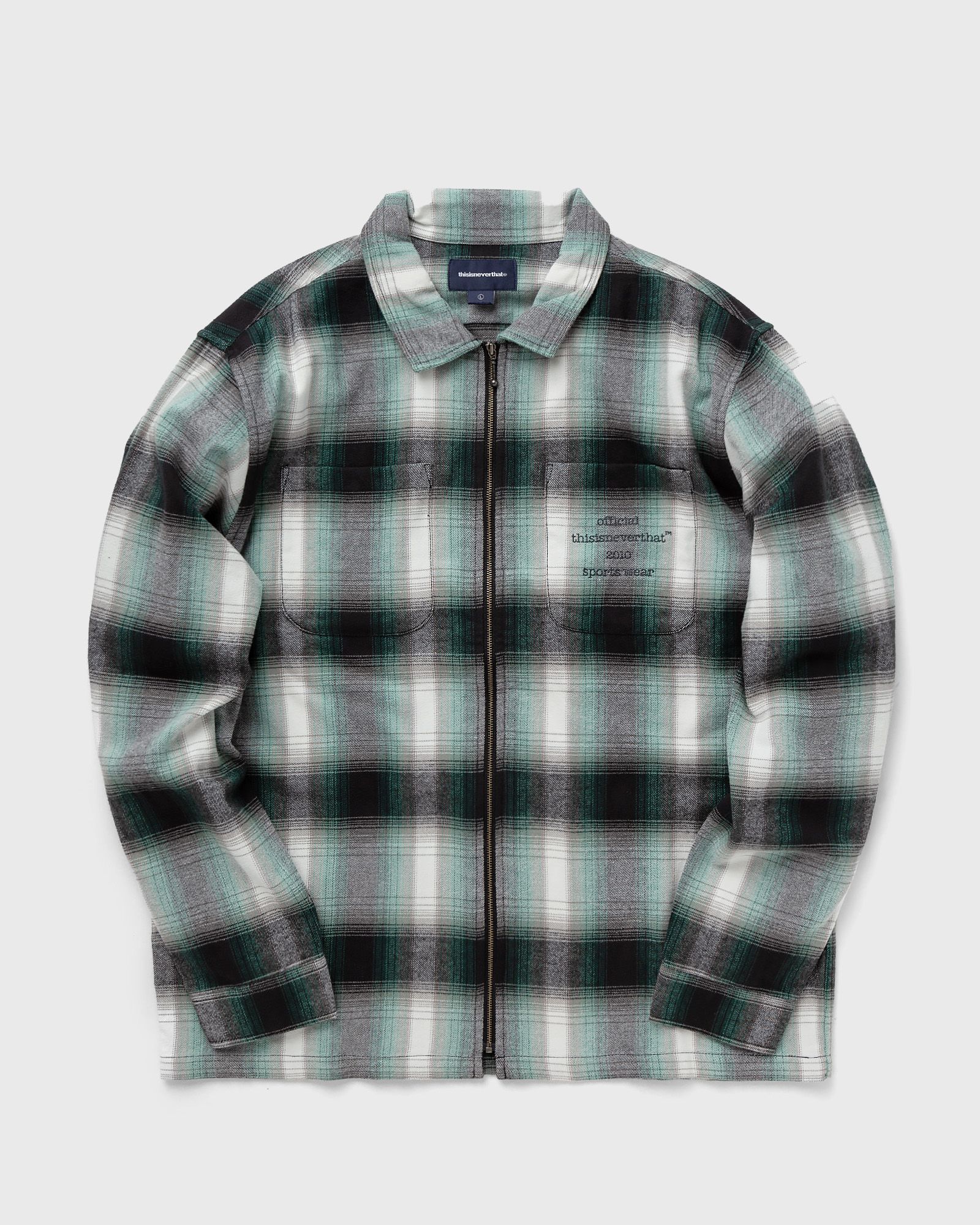 Flannel Zip Shirt