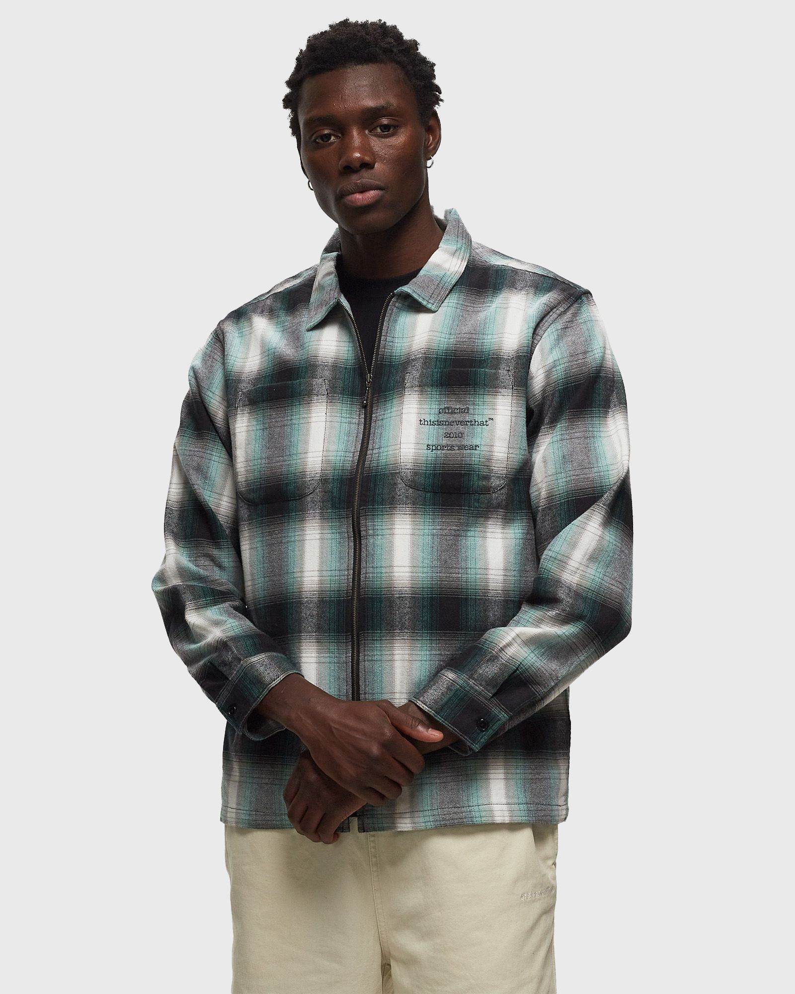 Flannel Zip Shirt