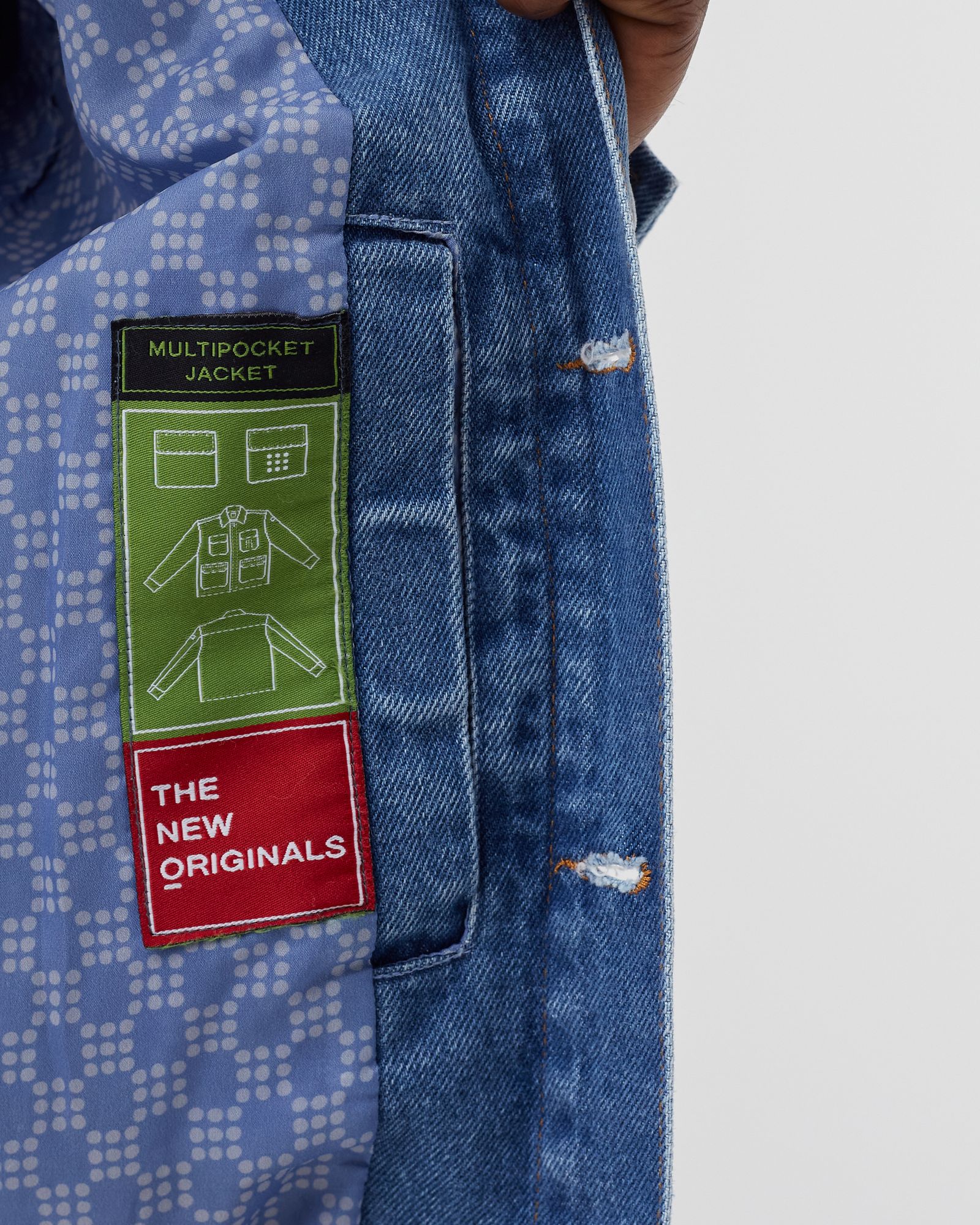 Multipocket Jacket Denim