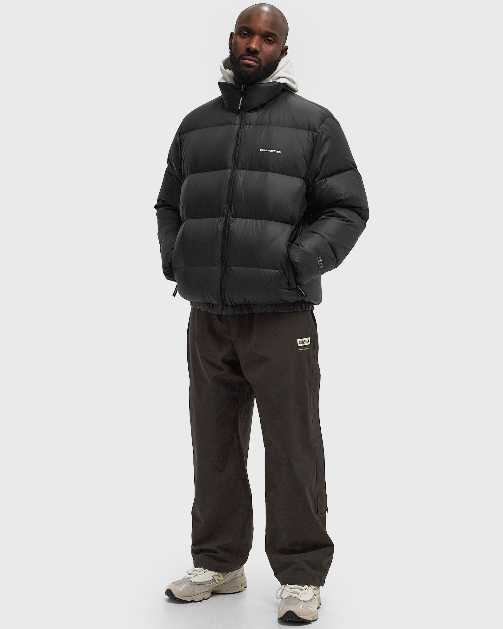 thisisneverthat PERTEX T DOWN JACKET Black | BSTN Store