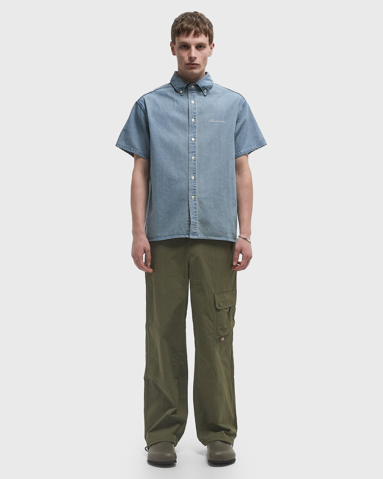 Washed Denim S/S Shirt