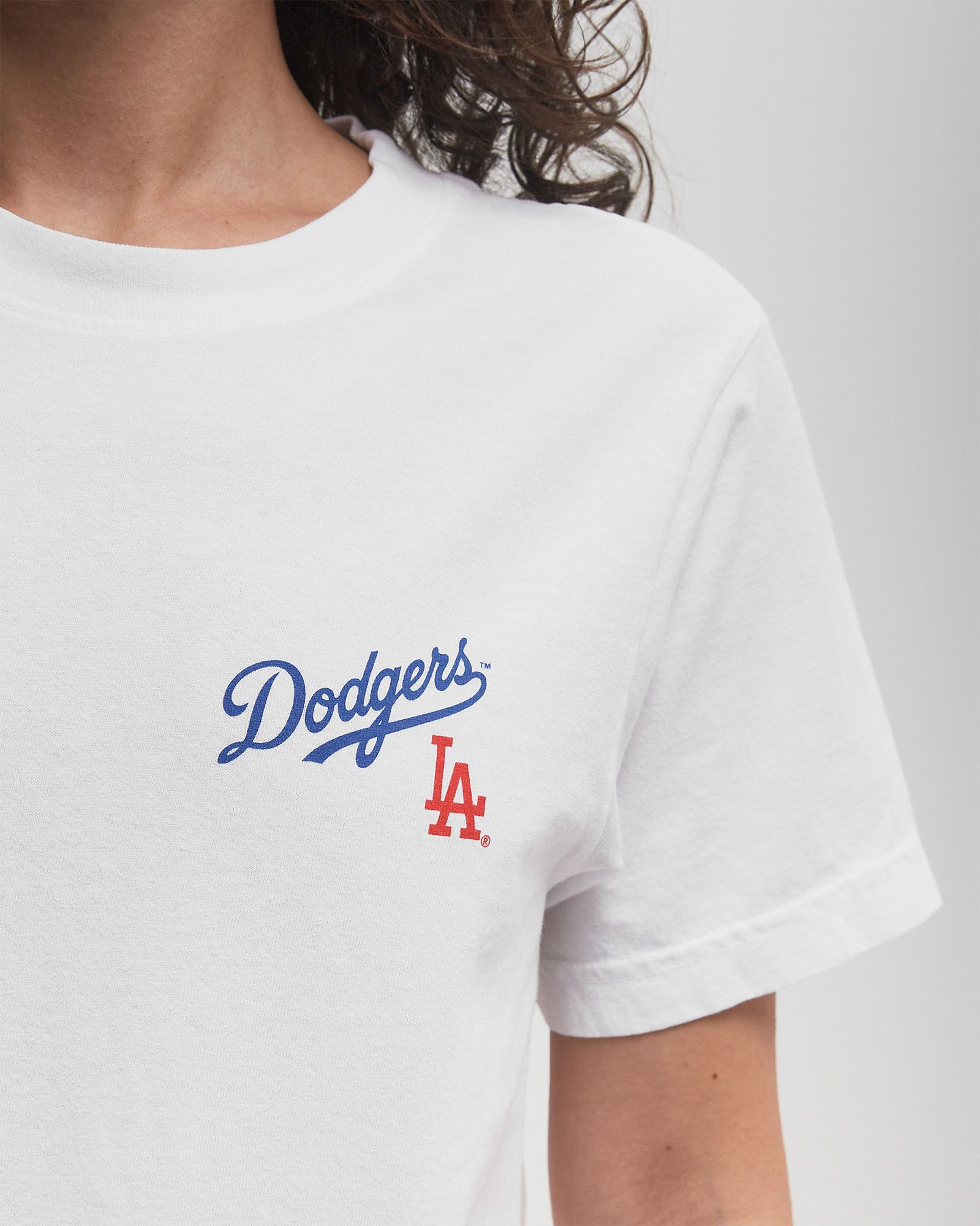 Dodgers Serif Tee