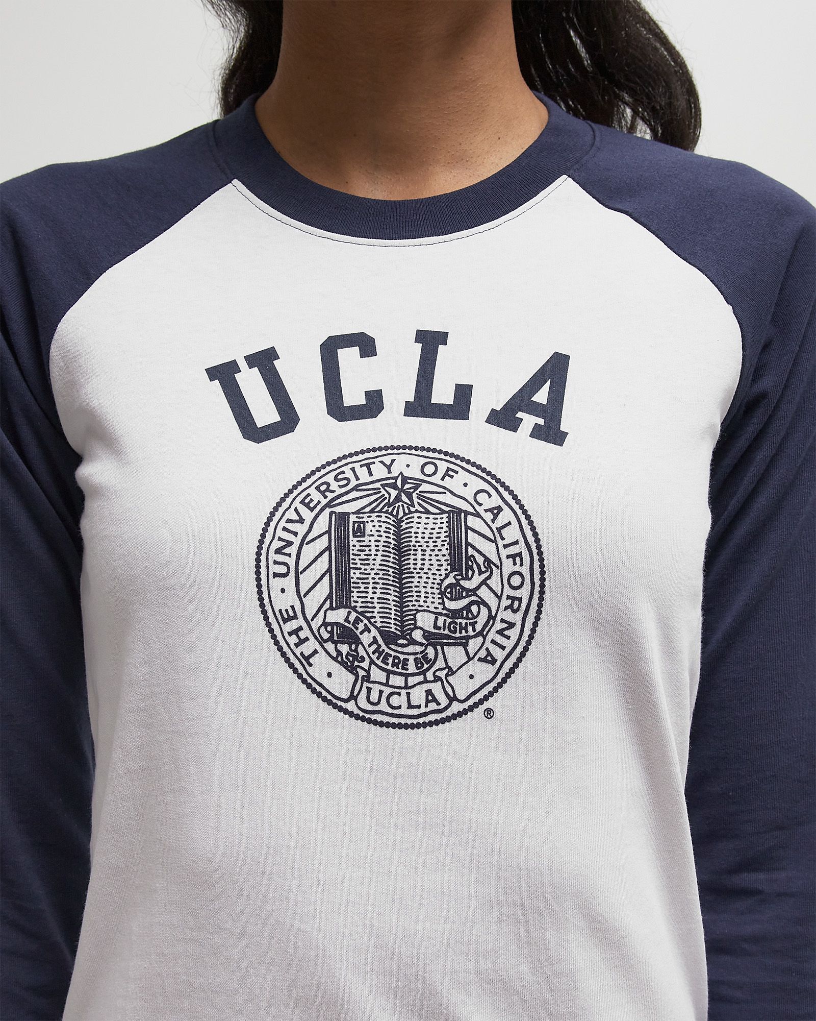UCLA Crest Baseball Tee