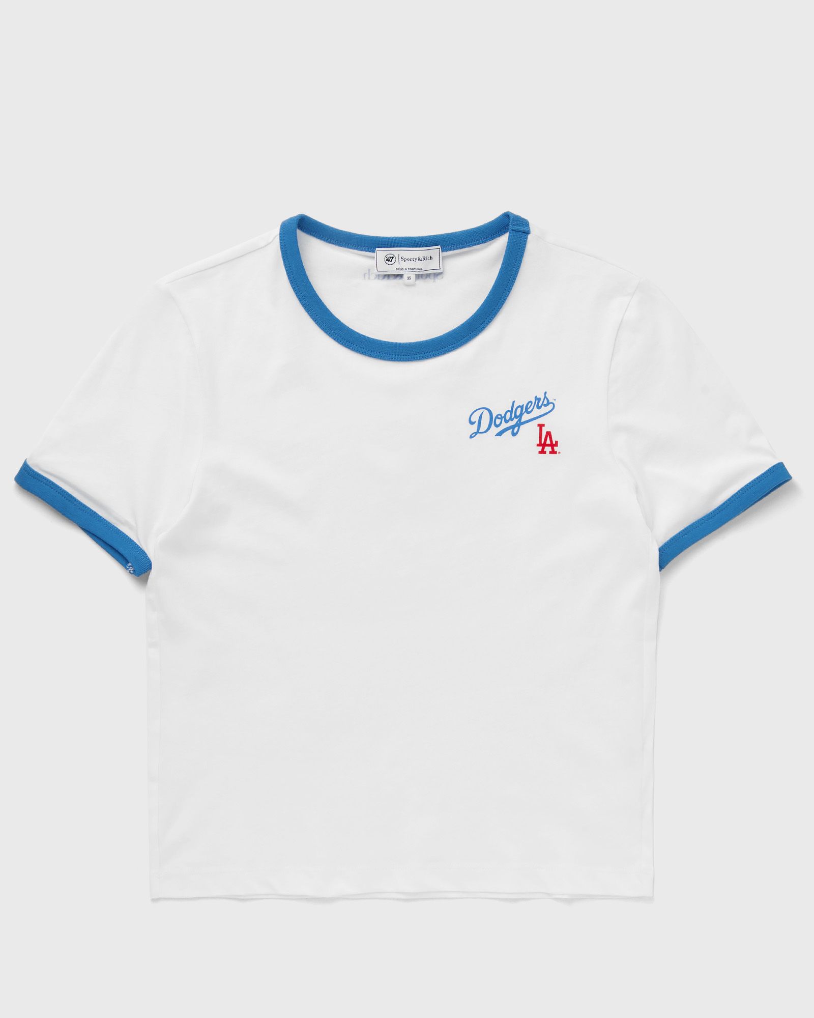 Dodgers Serif Ringer Tee