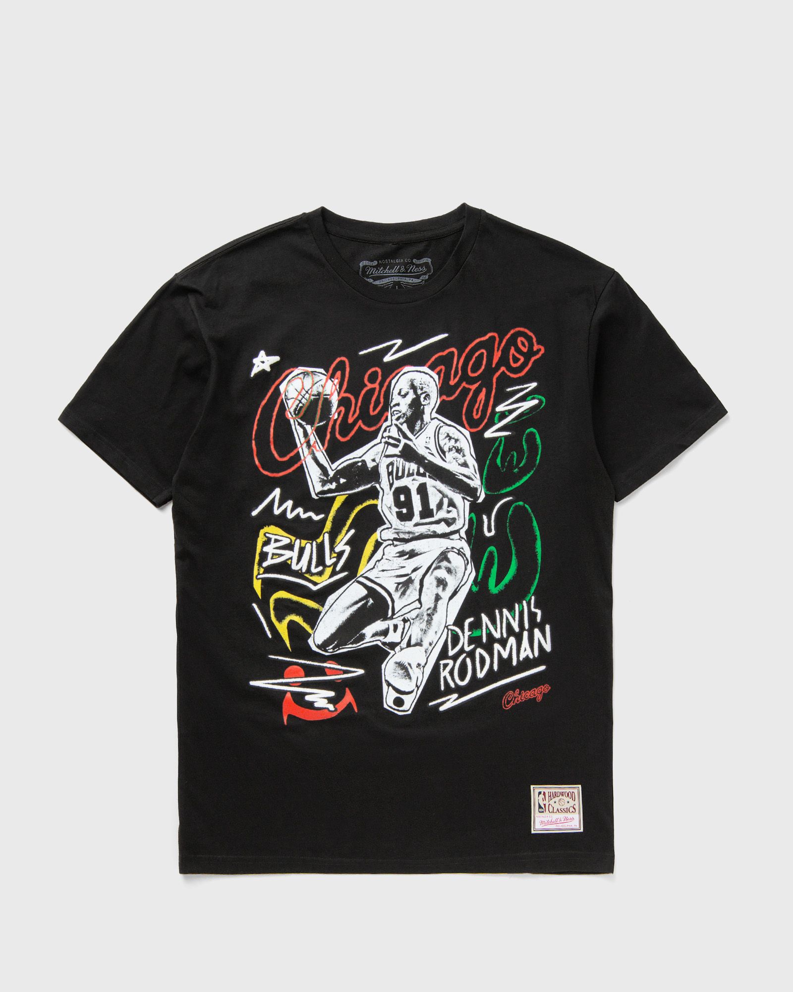 NBA CHALKED UP TEE CHICAGO BULLS DENNIS RODMAN