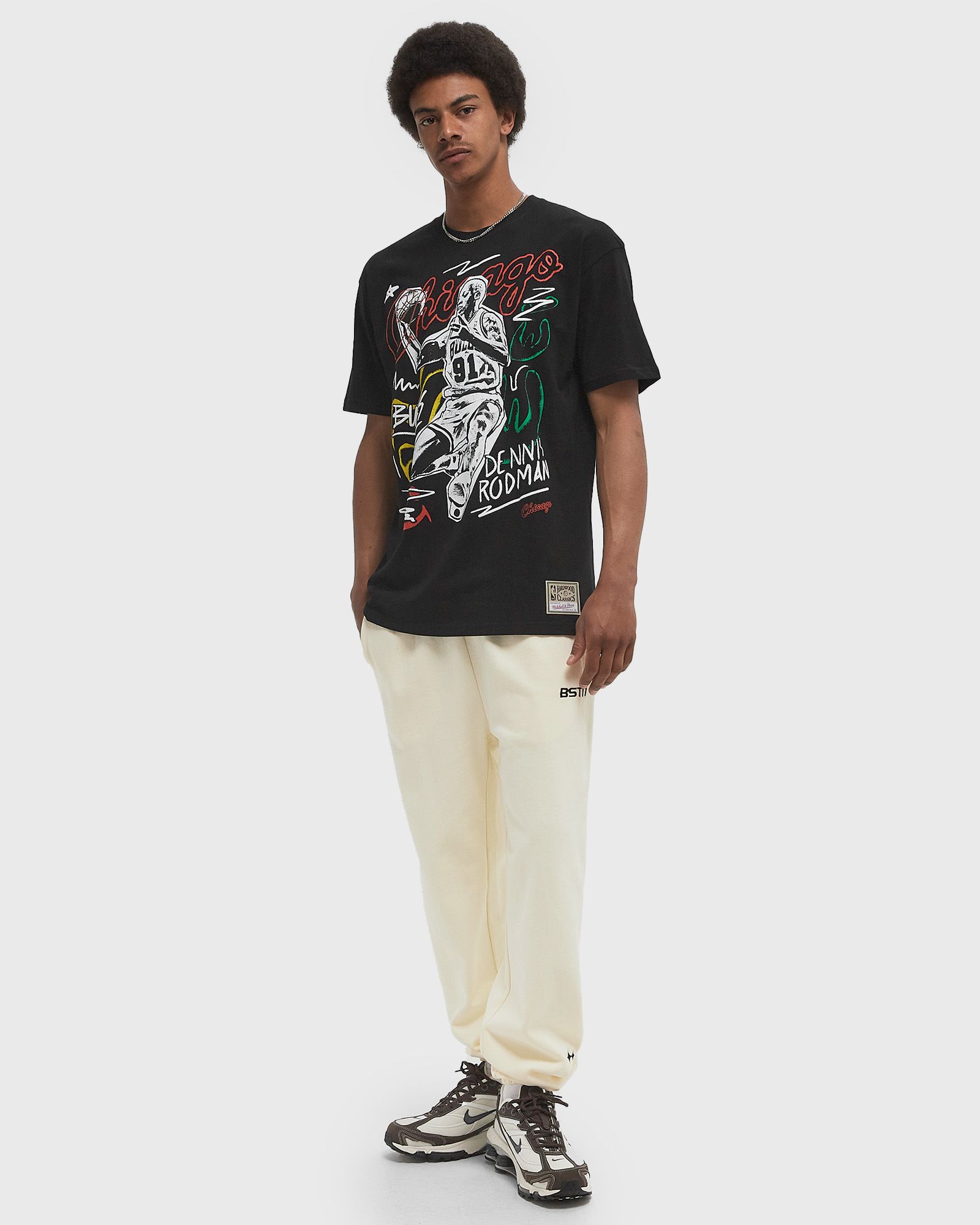 NBA CHALKED UP TEE CHICAGO BULLS DENNIS RODMAN