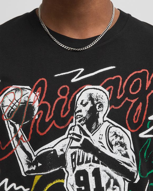 NBA CHALKED UP TEE CHICAGO BULLS DENNIS RODMAN