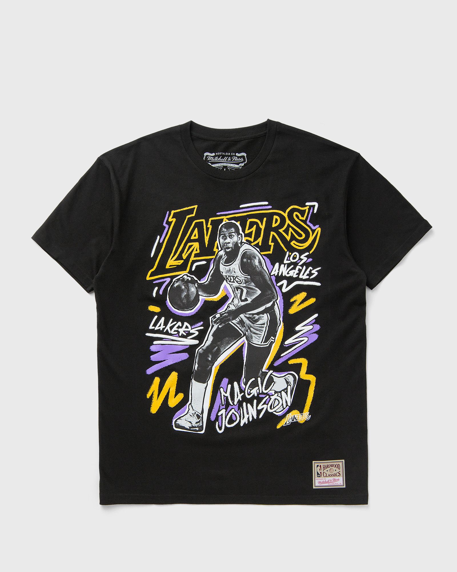 NBA CHALKED UP TEE LOS ANGELES LAKERS MAGIC JOHNSON