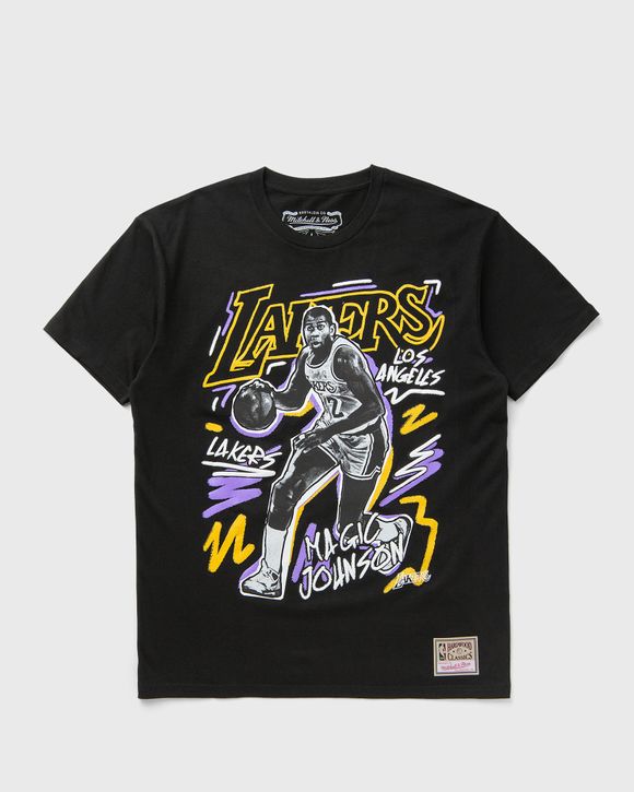 NBA CHALKED UP TEE LOS ANGELES LAKERS MAGIC JOHNSON
