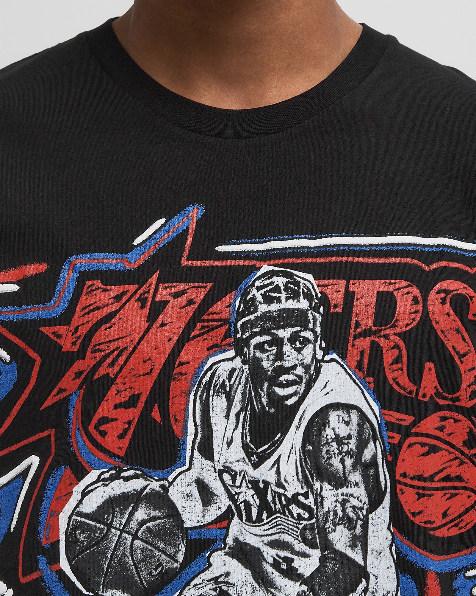 NBA CHALKED UP TEE PHILADELPHIA 76ERS ALLEN IVERSON