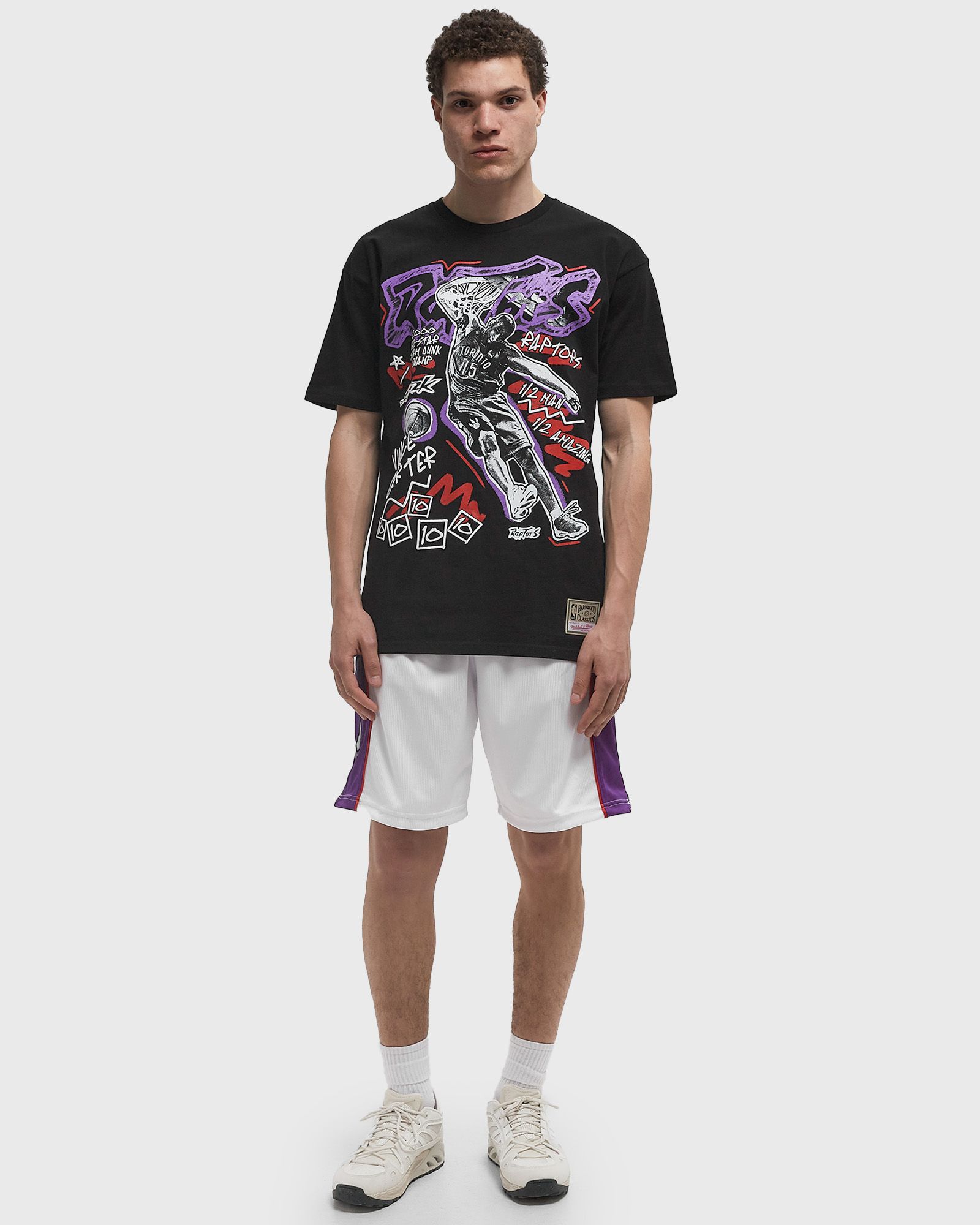 NBA CHALKED UP TEE TORONTO RAPTORS VINCE CARTER