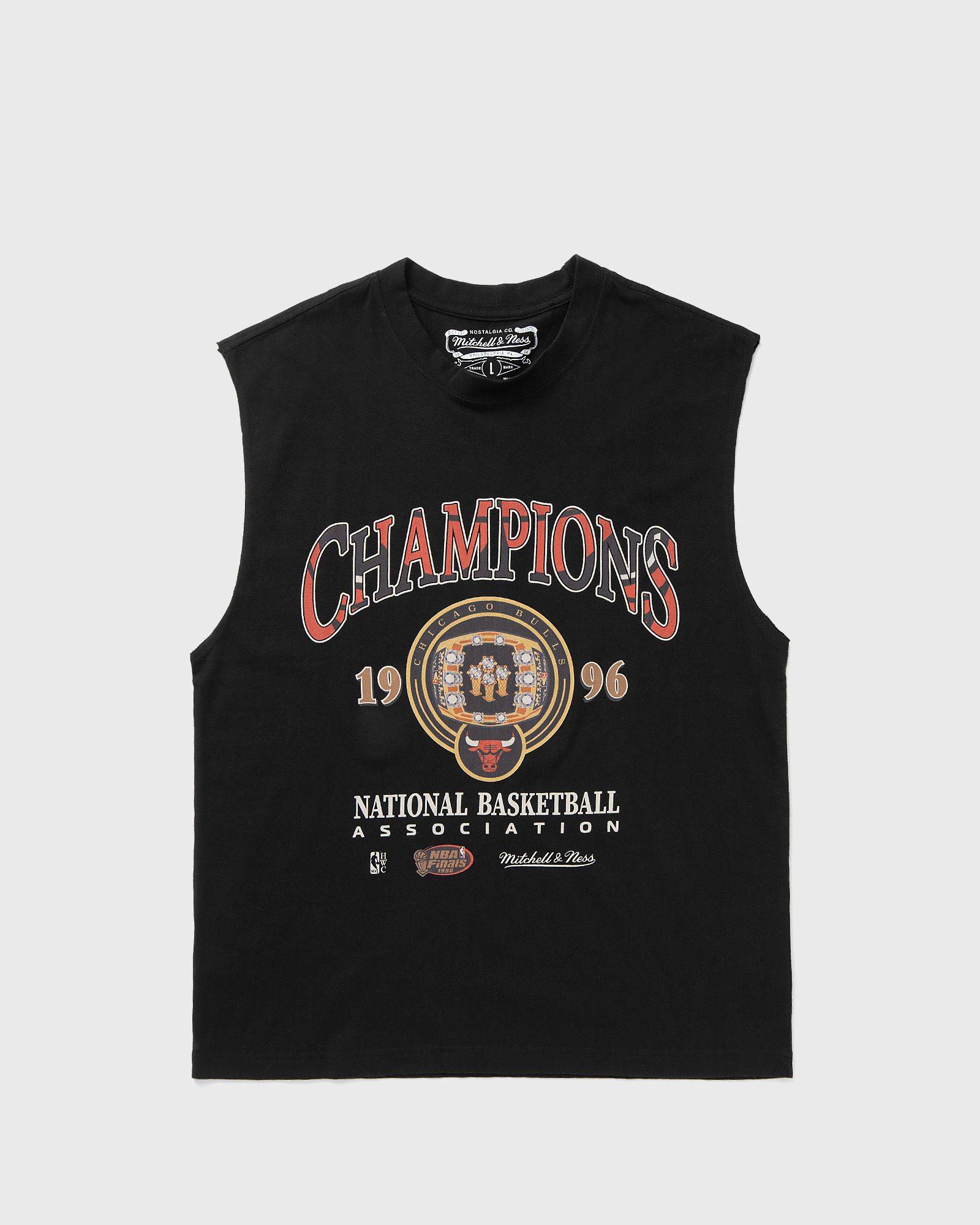 NBA CHAMPIONSHIP RINGS SLEEVELESS TEE CHICAGO BULLS 1996