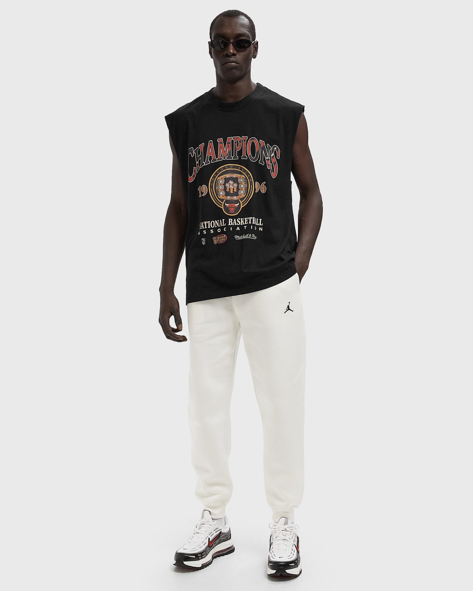 NBA CHAMPIONSHIP RINGS SLEEVELESS TEE CHICAGO BULLS 1996