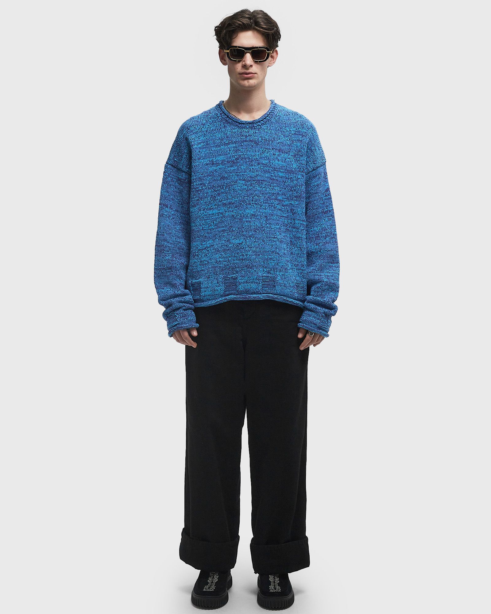 HIGH WAIST WIDE LEG TROUSERS