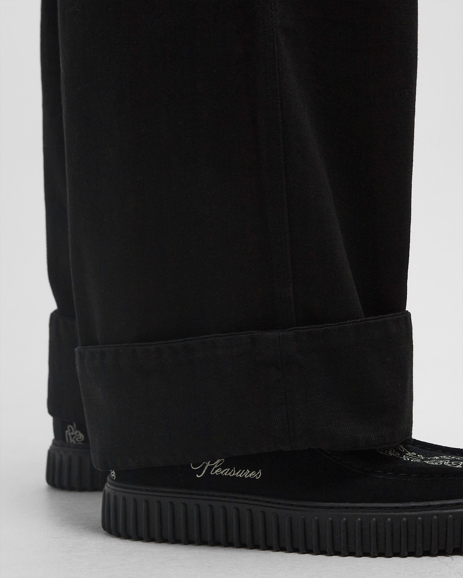 HIGH WAIST WIDE LEG TROUSERS