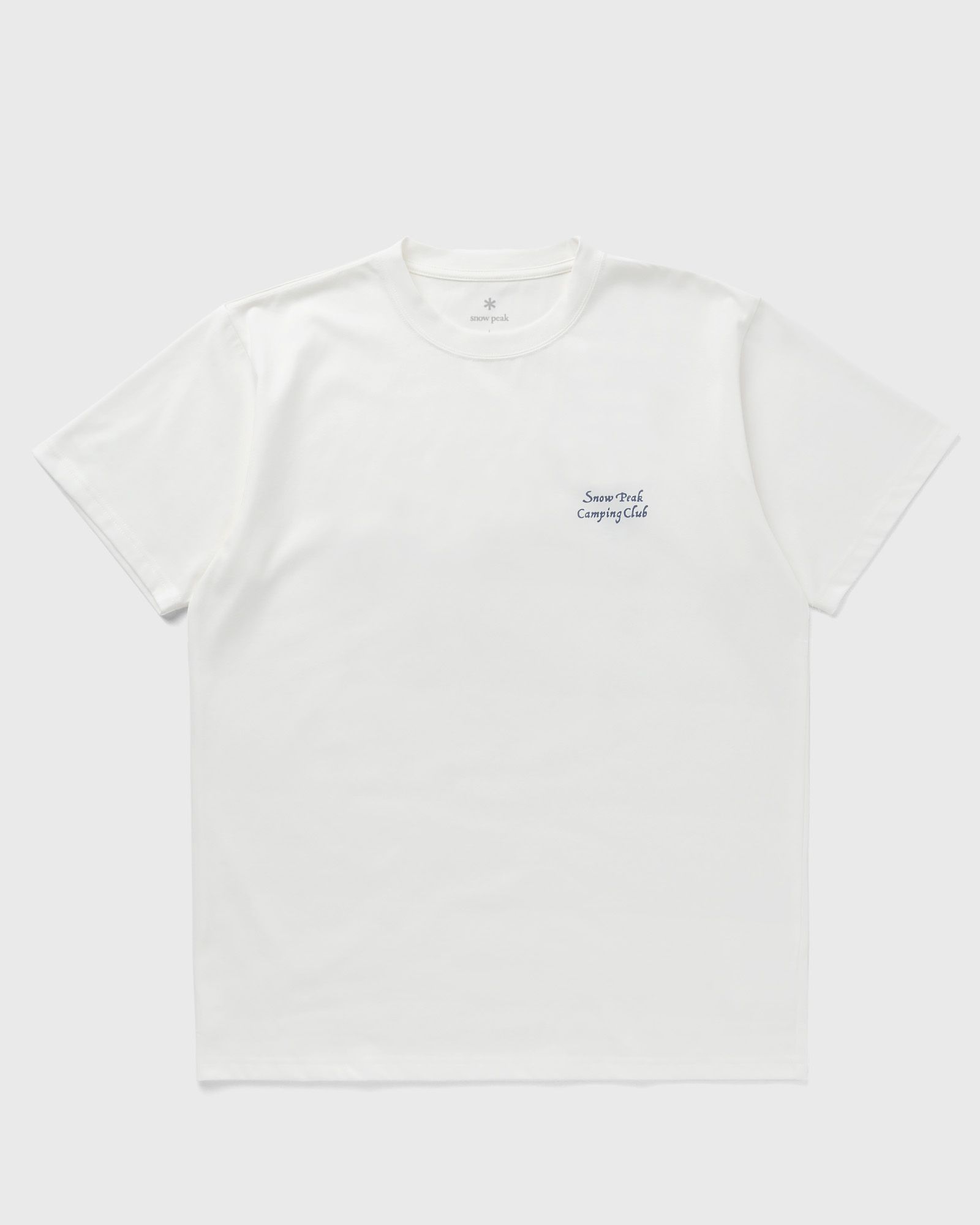 Snow Peak - camping club t shirt men shortsleeves white in größe:s