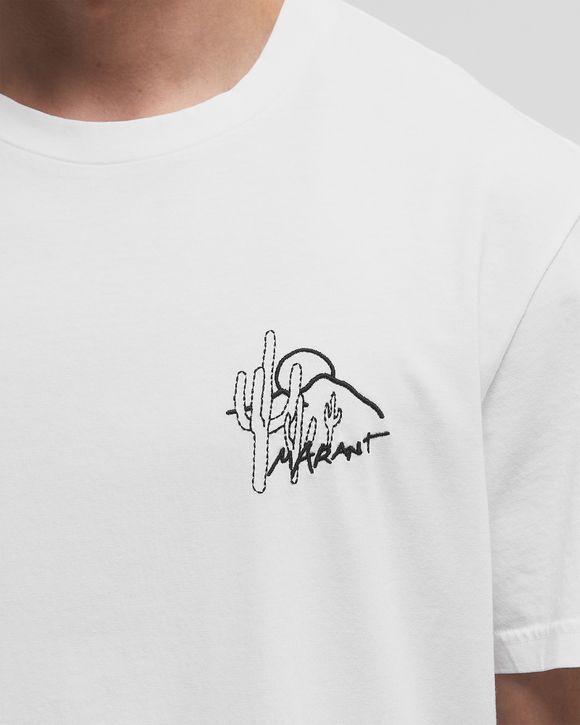 【関税込み】Isabel Marant ホワイト Honore Tシャツ HONORE T-SHIRT Man white | ISABEL MARANT Official online store