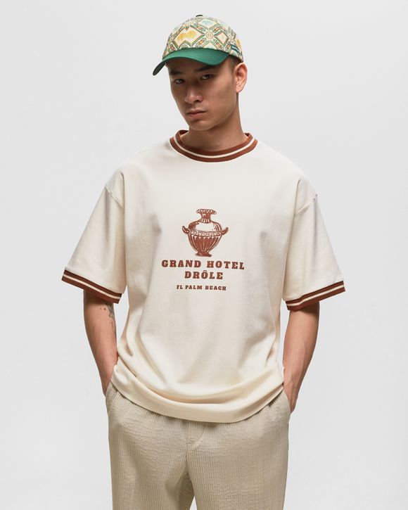 Tシャツ・カットソー DROLE DE MONSIEUR GRAND HOTEL PRINT T-SHIRT T-SHIRT 'GRAND HOTEL' Drôle De Monsieur $109.98 USD - Biffi