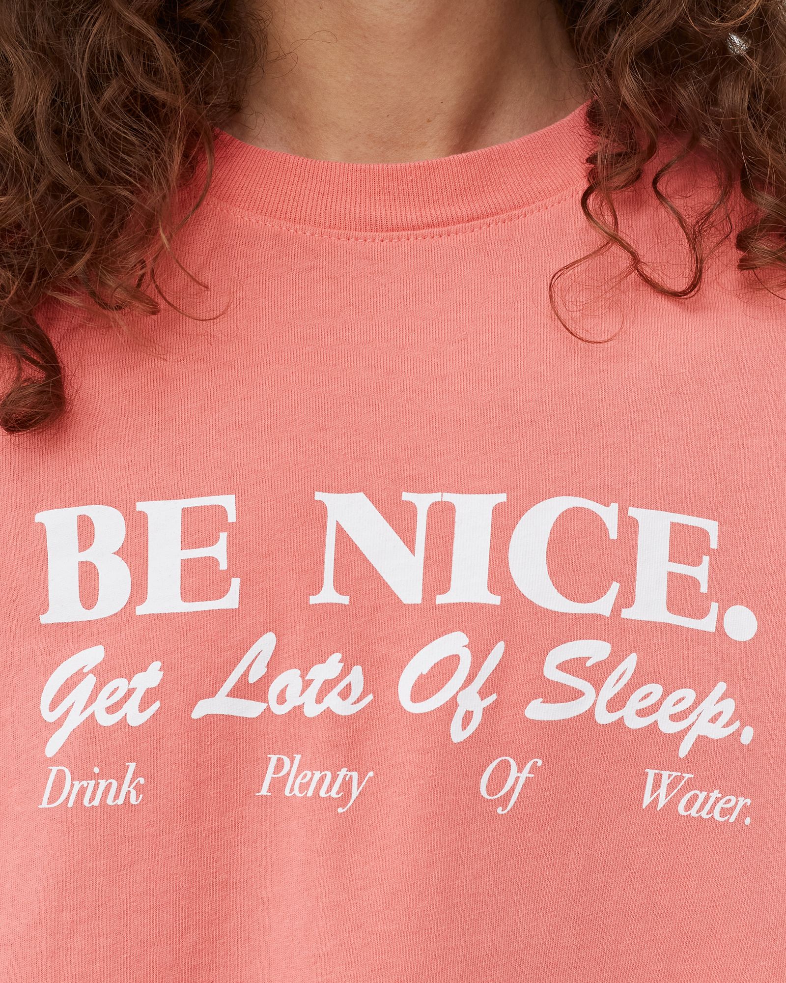 Be Nice Cropped T