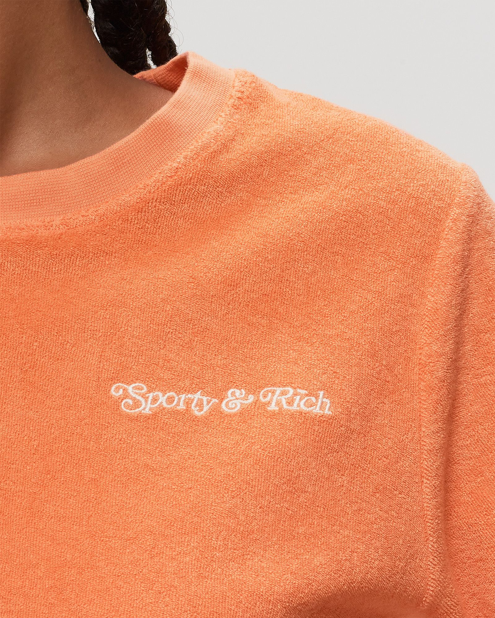 New York Tennis Club Terry Cropped Tee