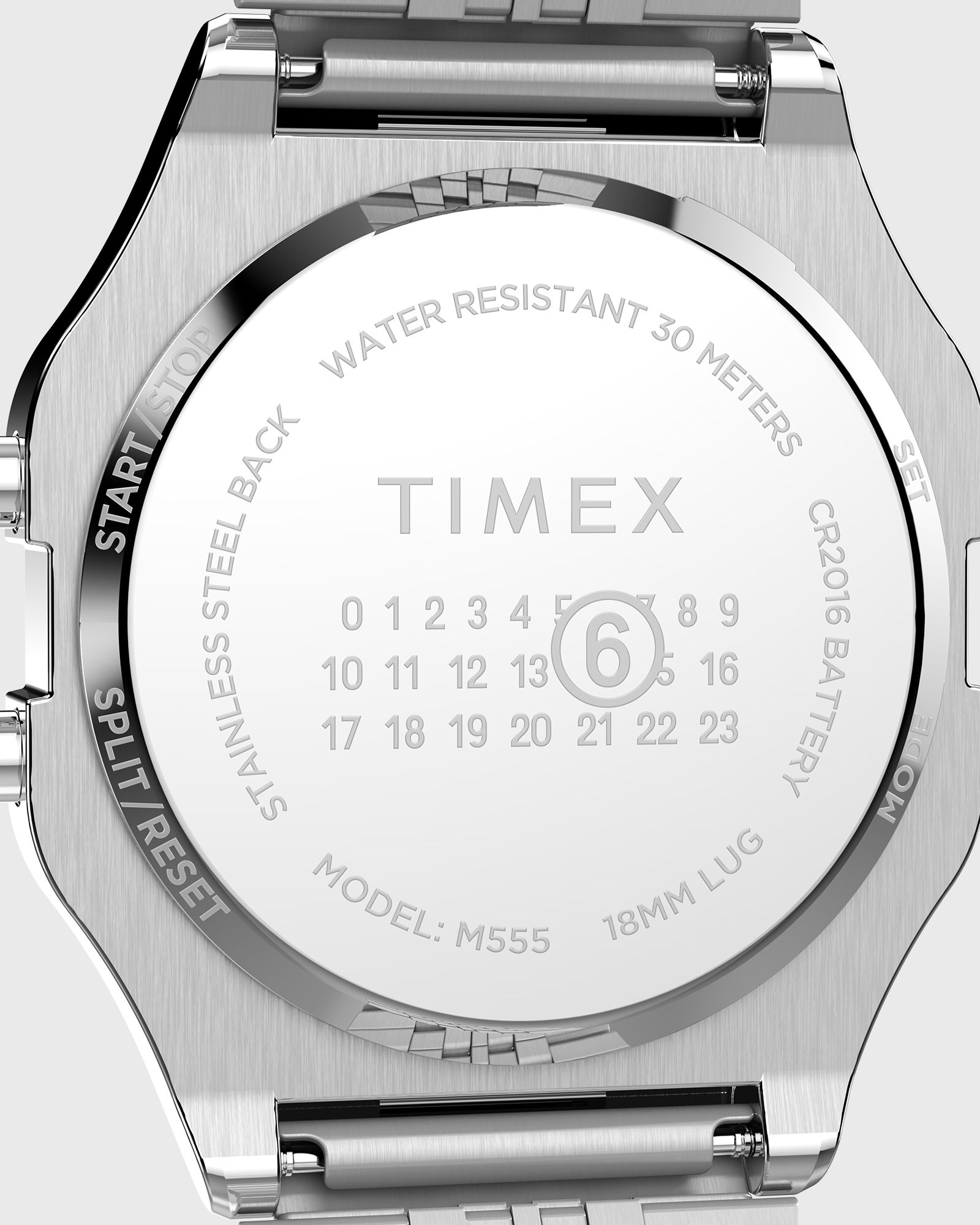 Timex × MM6 T80 Gift Set Extra Bracelet Timex Timex x MM6 Maison Margiela T80 Gift Set w/ Extra