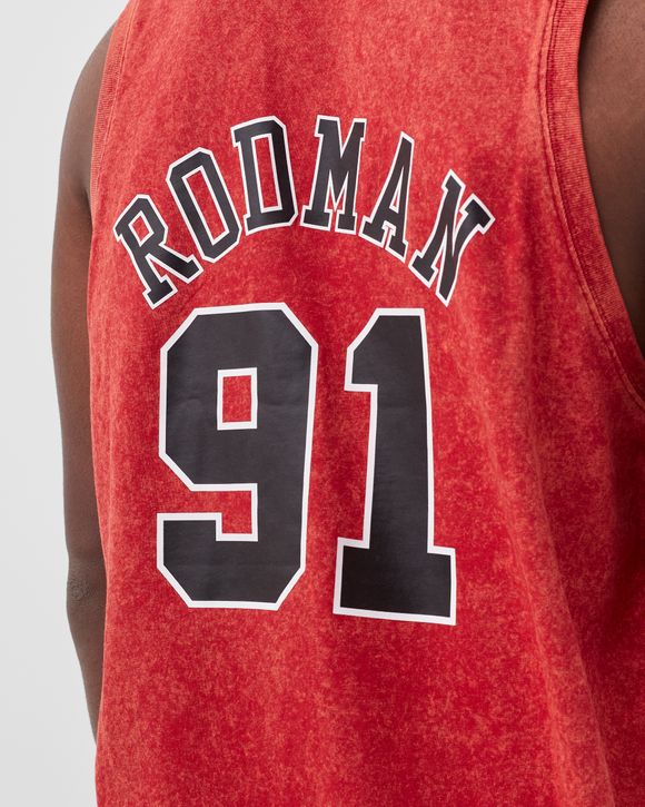 CHICAGO BULLS Quintessential Acid Wash Tank Top