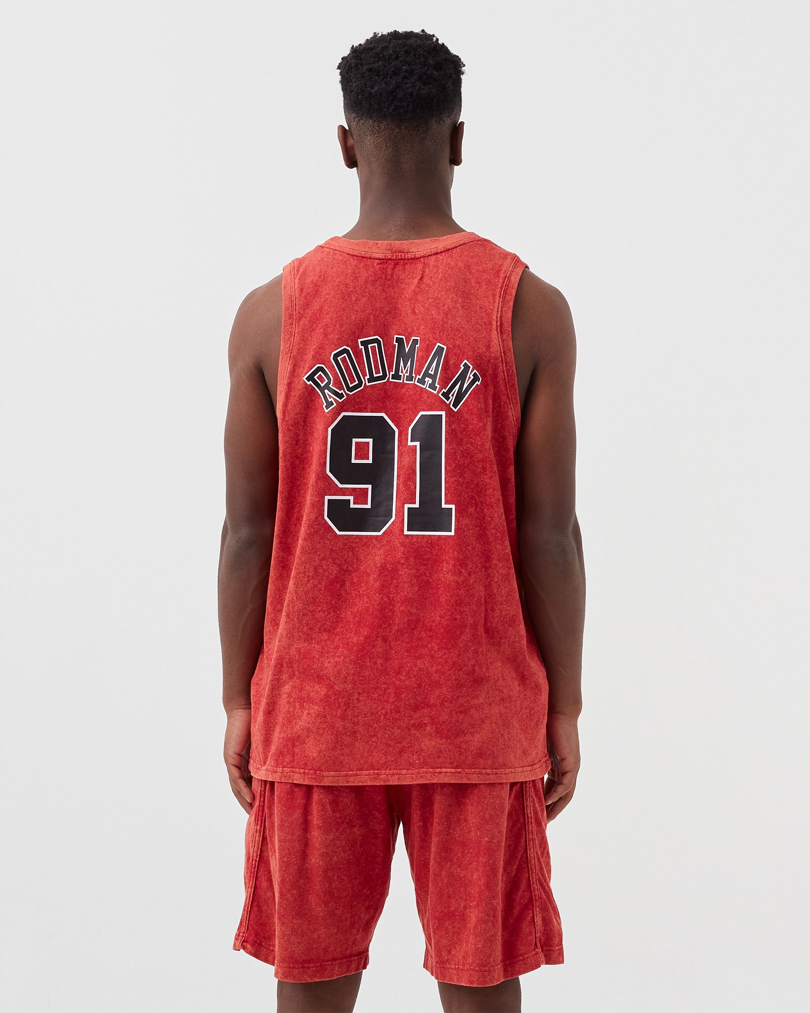 CHICAGO BULLS Quintessential Acid Wash Tank Top
