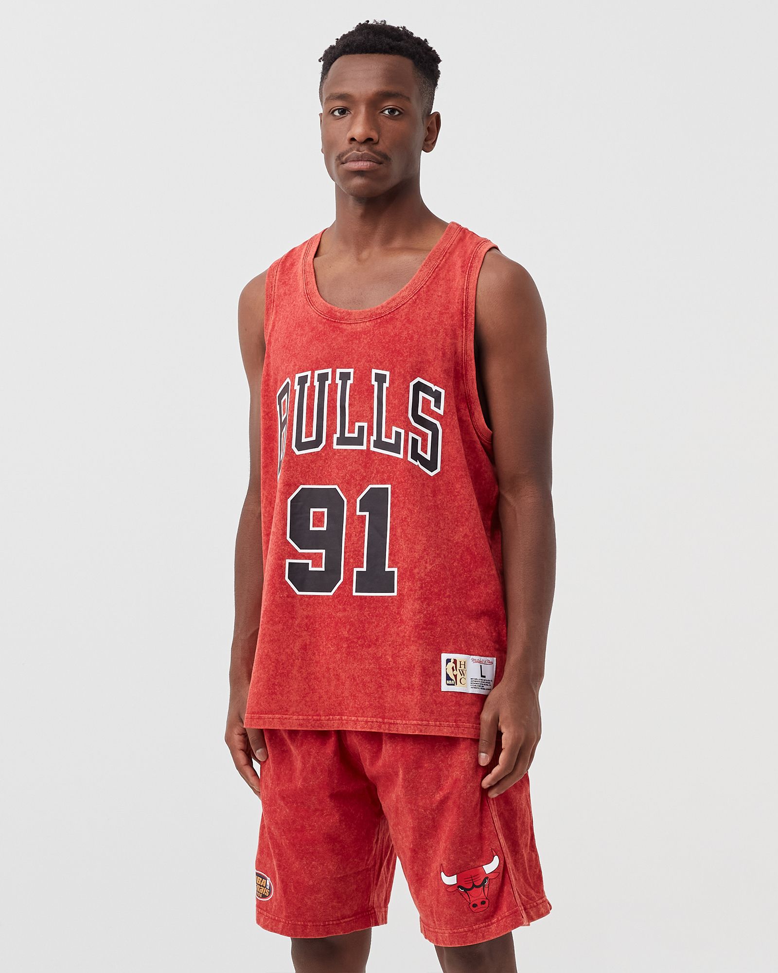 CHICAGO BULLS Quintessential Acid Wash Tank Top