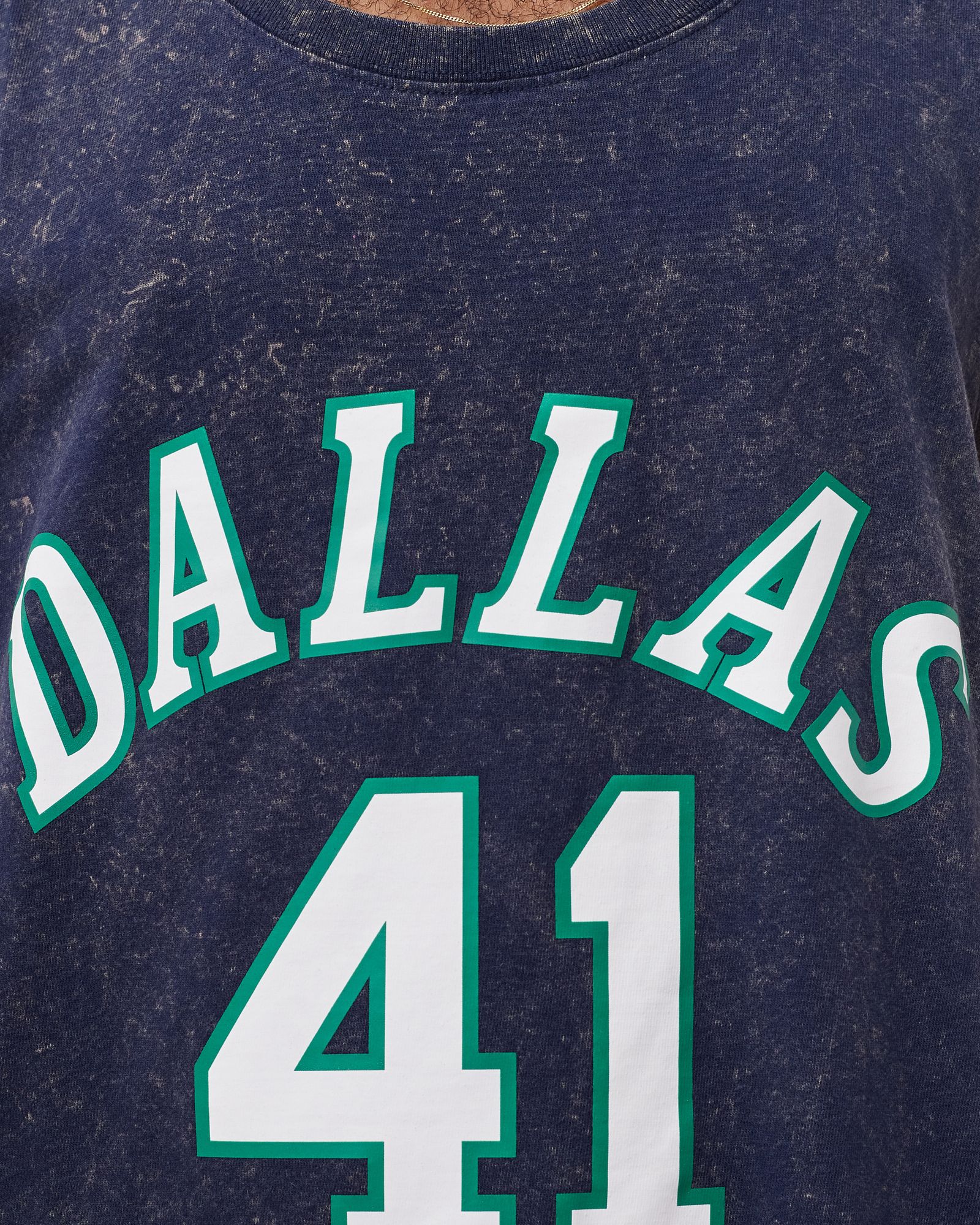 DALLAS MAVERICKS Quintessential Acid Wash Tank Top