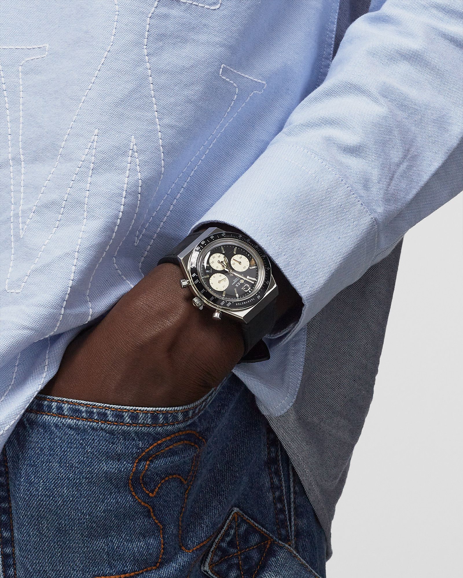 Timex Q Timex Chronograph Black | BSTN Store