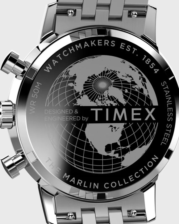 ♢timx♢ Timex Marlin Chrono Tachymeter Silver | BSTN Store