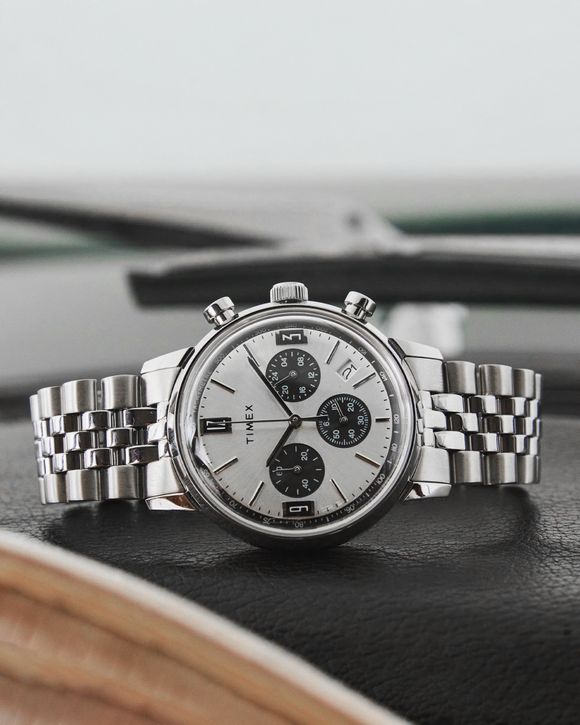 ♢timx♢ Timex Marlin Chrono Tachymeter Silver | BSTN Store