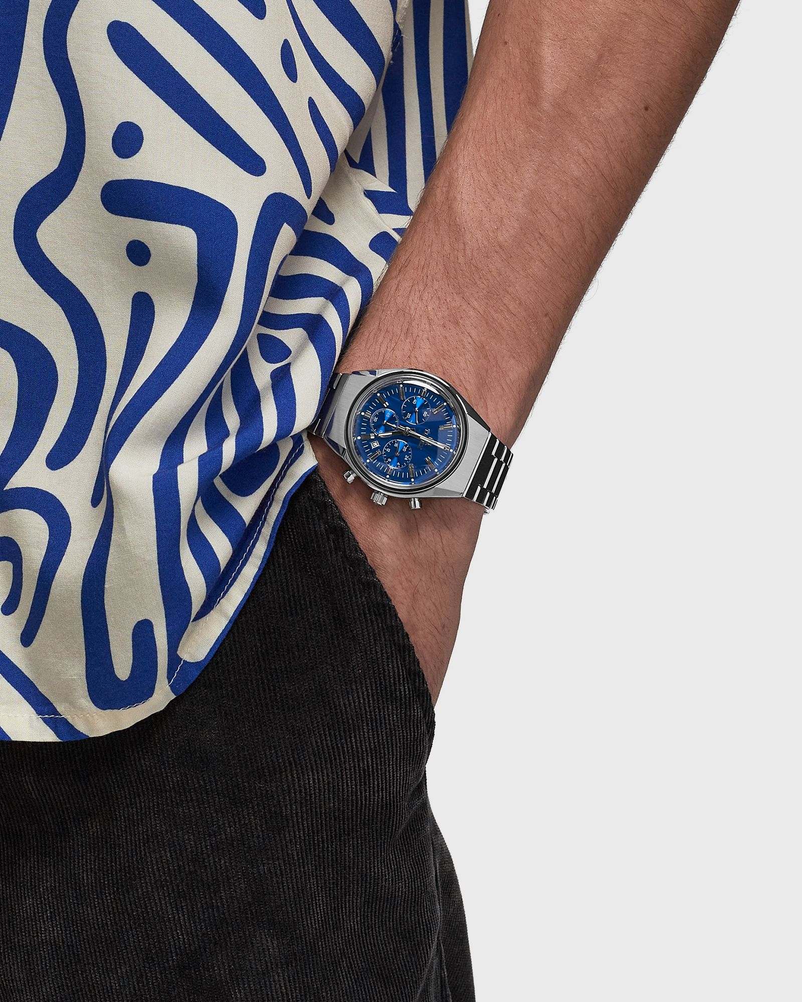 Q Timex Falcon Eye Chronograph