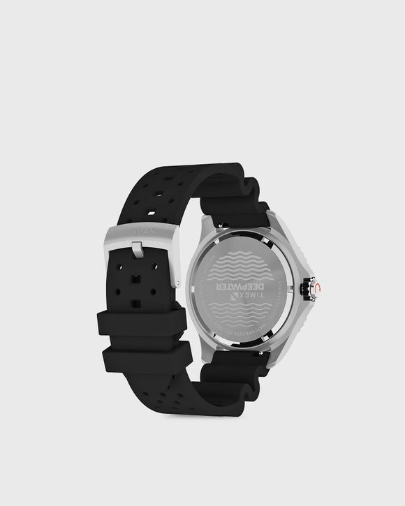 Deep Water Abyss 200 SST Black Dial Black Rubber Strap 44mm case