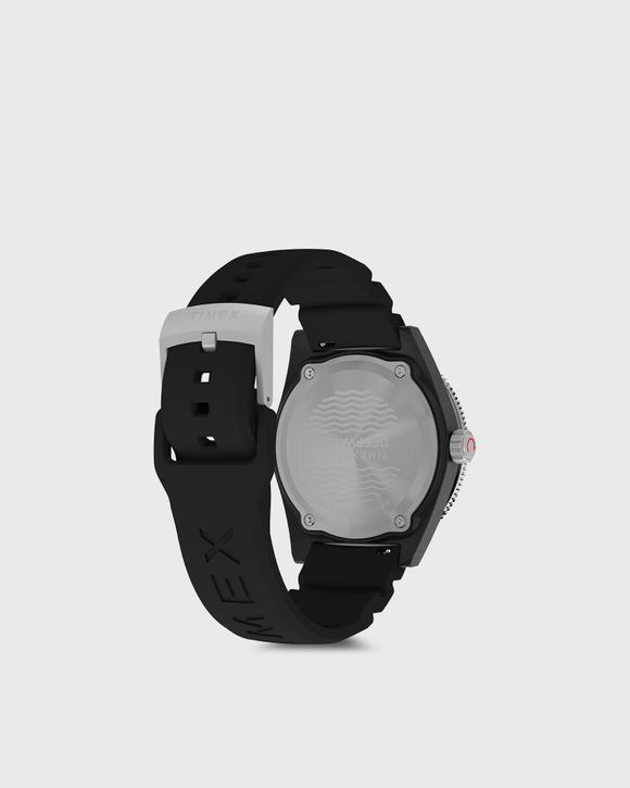 Deep Water Reef 200 Composite Black Dial Black Rubber Strap 43mm case