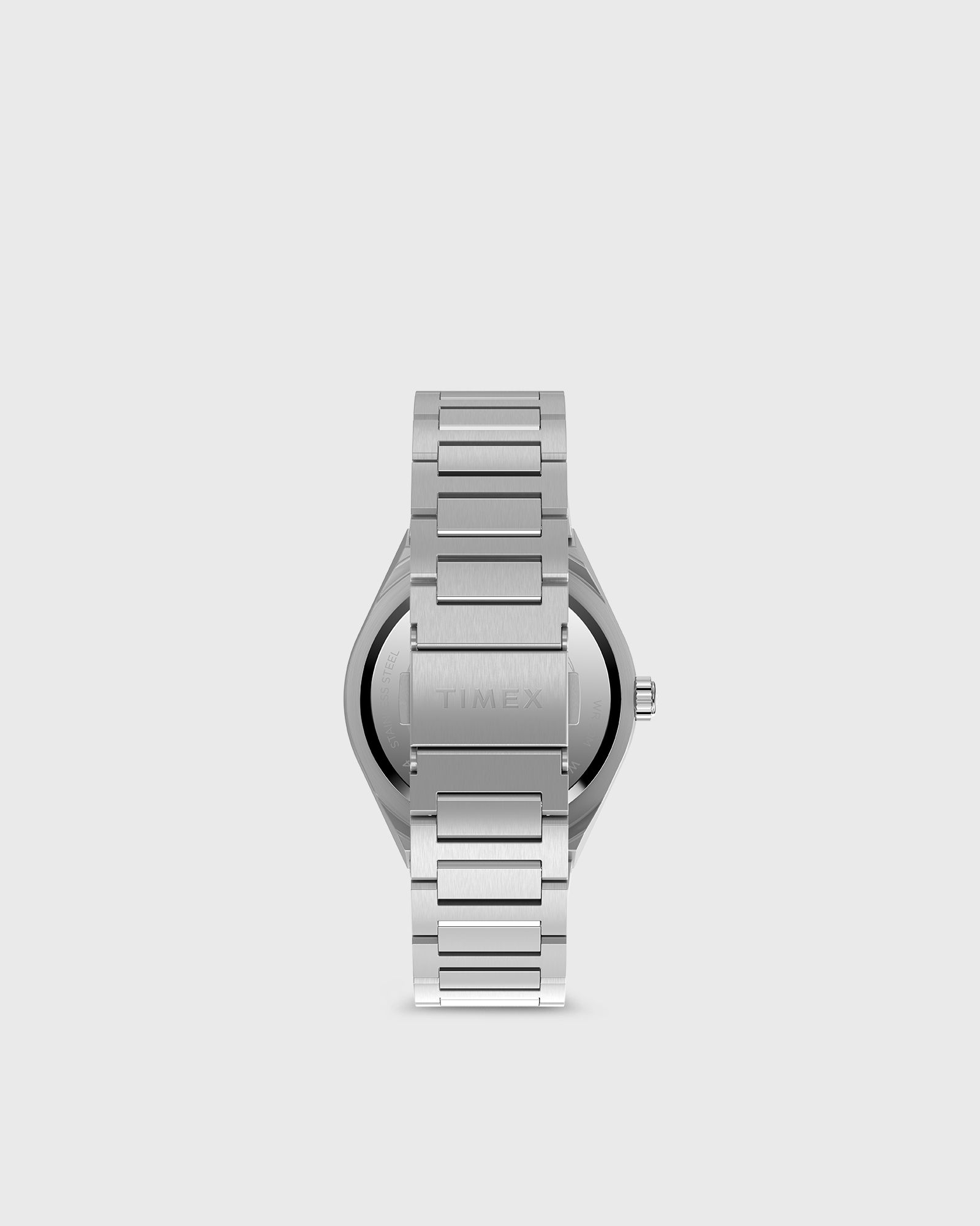 Q - Timex GMT Silver Tone Case and Bracelet 39mm case