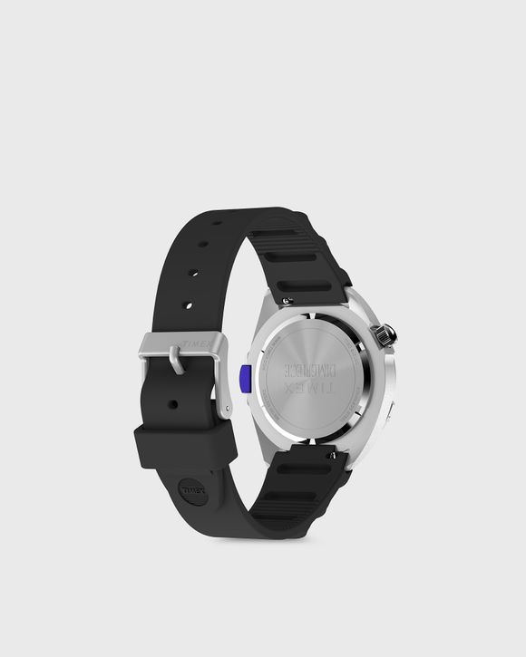 X DIMEPIECE SPORT SST CASE CREAM DIAL BLACK STRAP