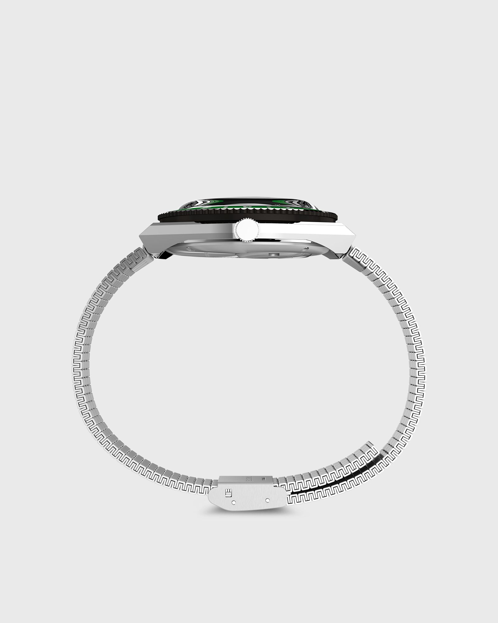 x Seconde Steel Q Prequel Top Watch