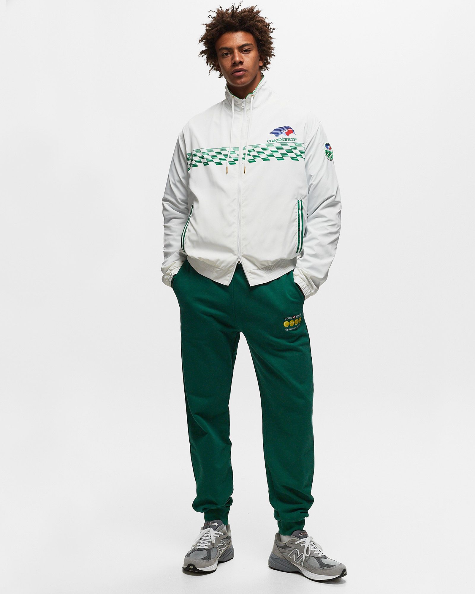 TENNIS HORIZON SHELL SUIT TRACK JACKET