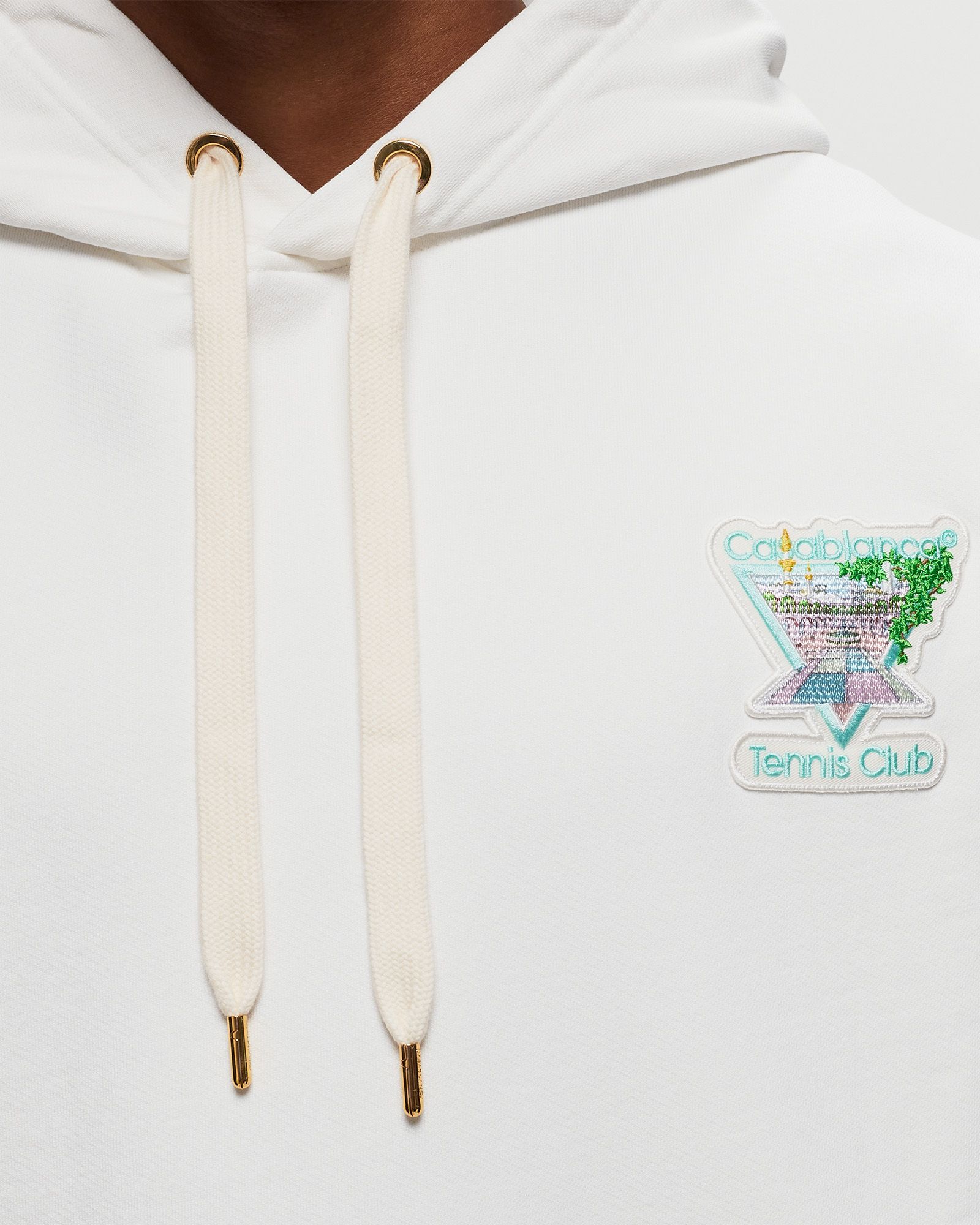 TENNIS CLUB ICON PASTELLE UNISEX HOODED SWEATSHIRT