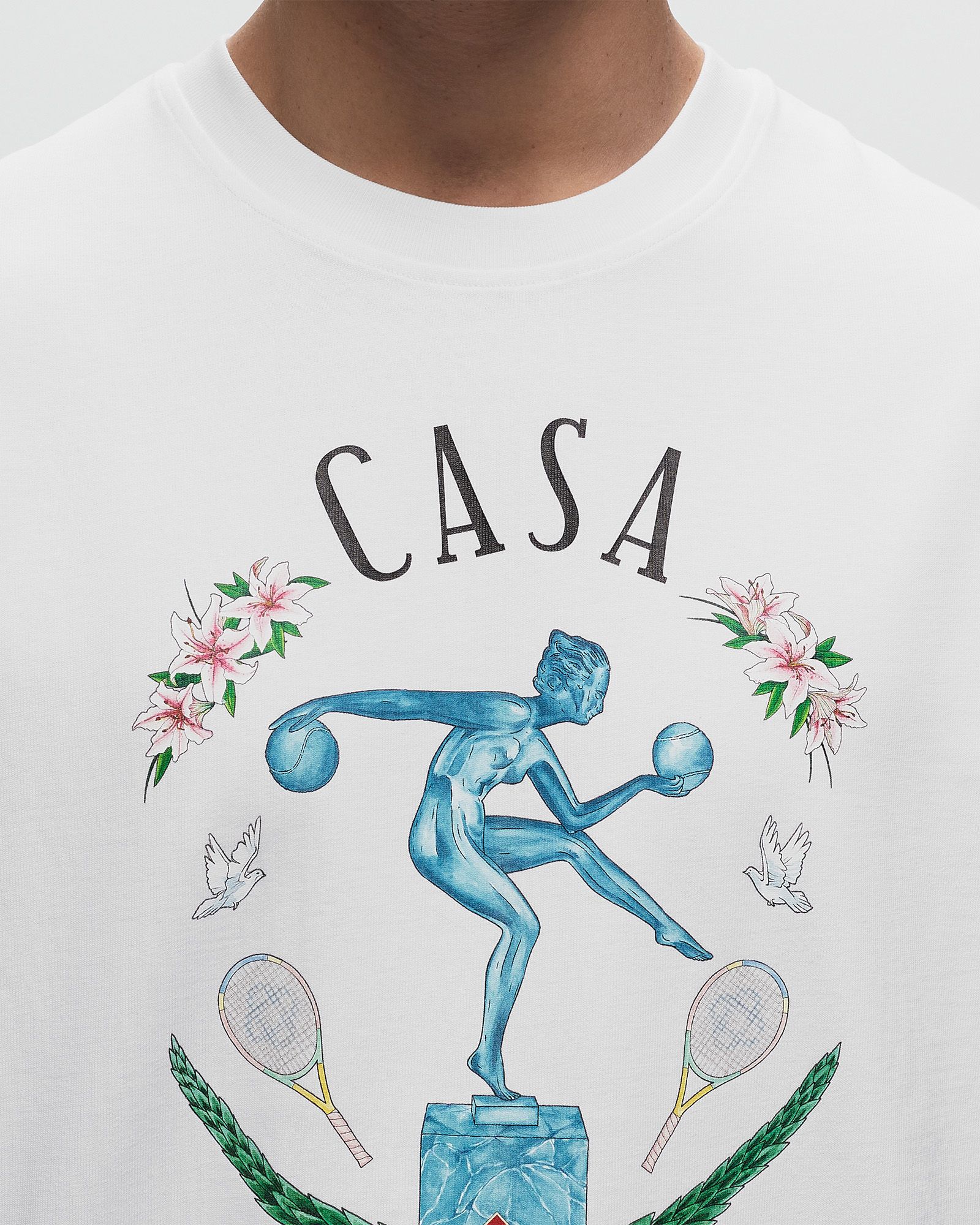 STATUE EN MARBRE PRINTED T-SHIRT