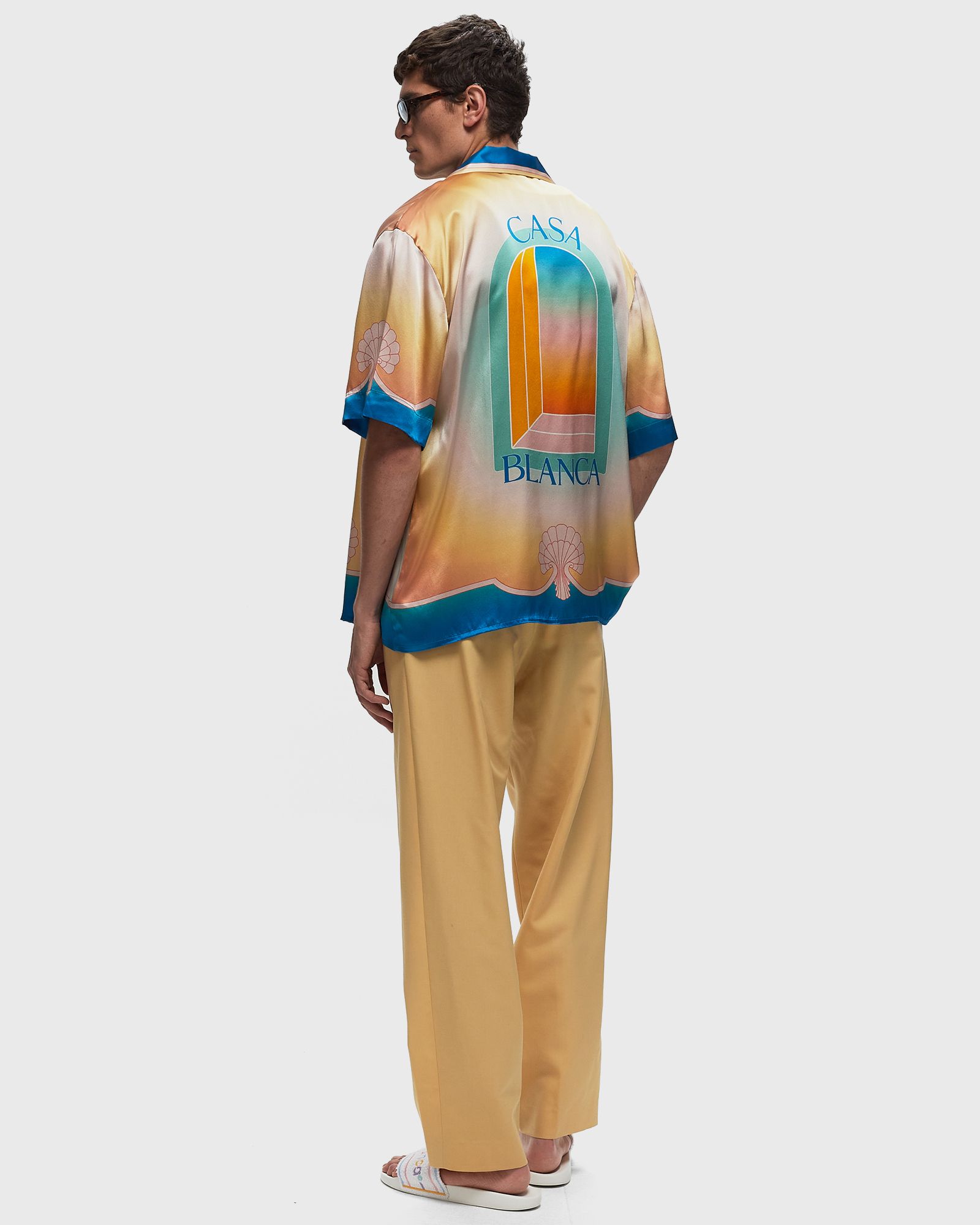 CUBAN COLLAR SHORT SLEEVE SHIRT