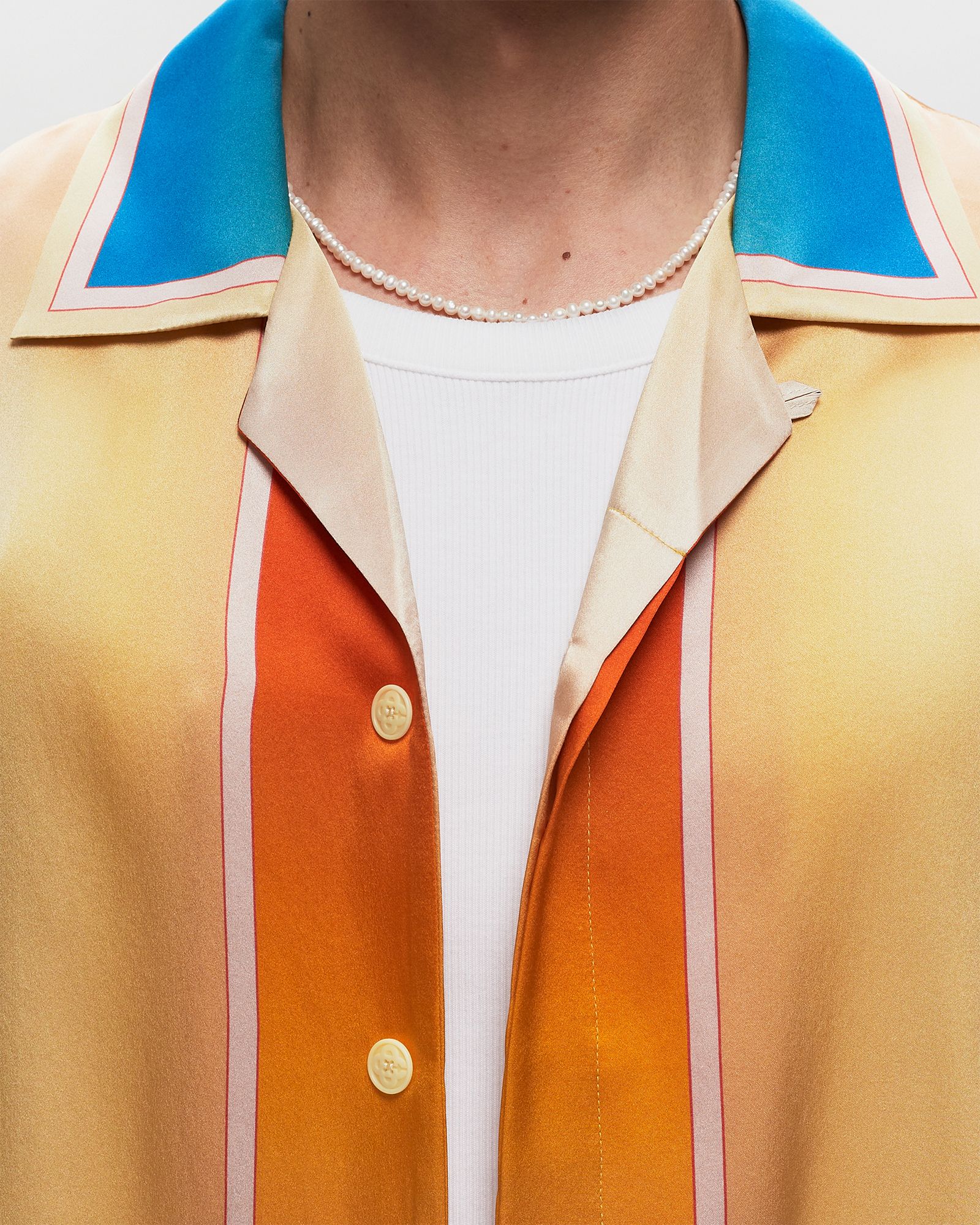 CUBAN COLLAR SHORT SLEEVE SHIRT